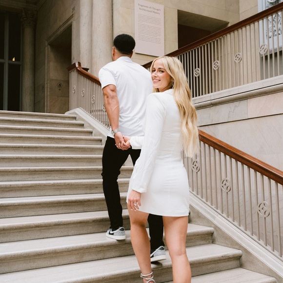 Lovers & Friends White blazer Dress - Picture 2 of 11